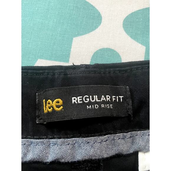 Lee Regular Fit Chino Walkshort, Black, 14 - Picture 4 of 4